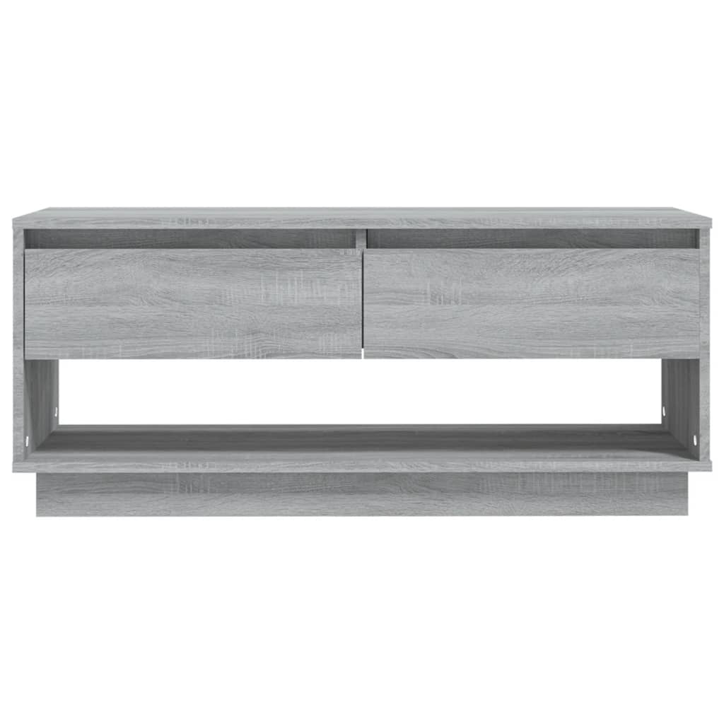 Mobile TV Grigio Sonoma 102x41x44 cm in Truciolato