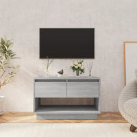 Mobile TV Grigio Sonoma 70x41x44 cm in Truciolato