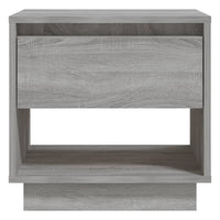 Comodini 2 pz Grigio Sonoma 45x34x44 cm in Truciolato 812984