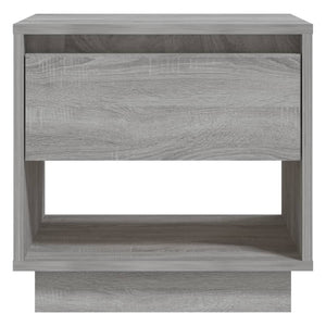 Comodini 2 pz Grigio Sonoma 45x34x44 cm in Truciolato 812984