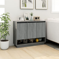 Credenza Grigio Sonoma 97x31x75 cm in Truciolato 812988