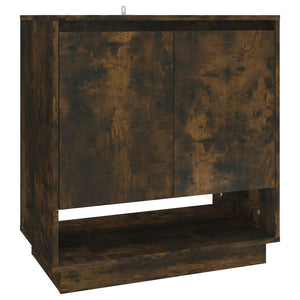 Credenza Rovere Fumo 70x41x75 cm in Truciolato 812990