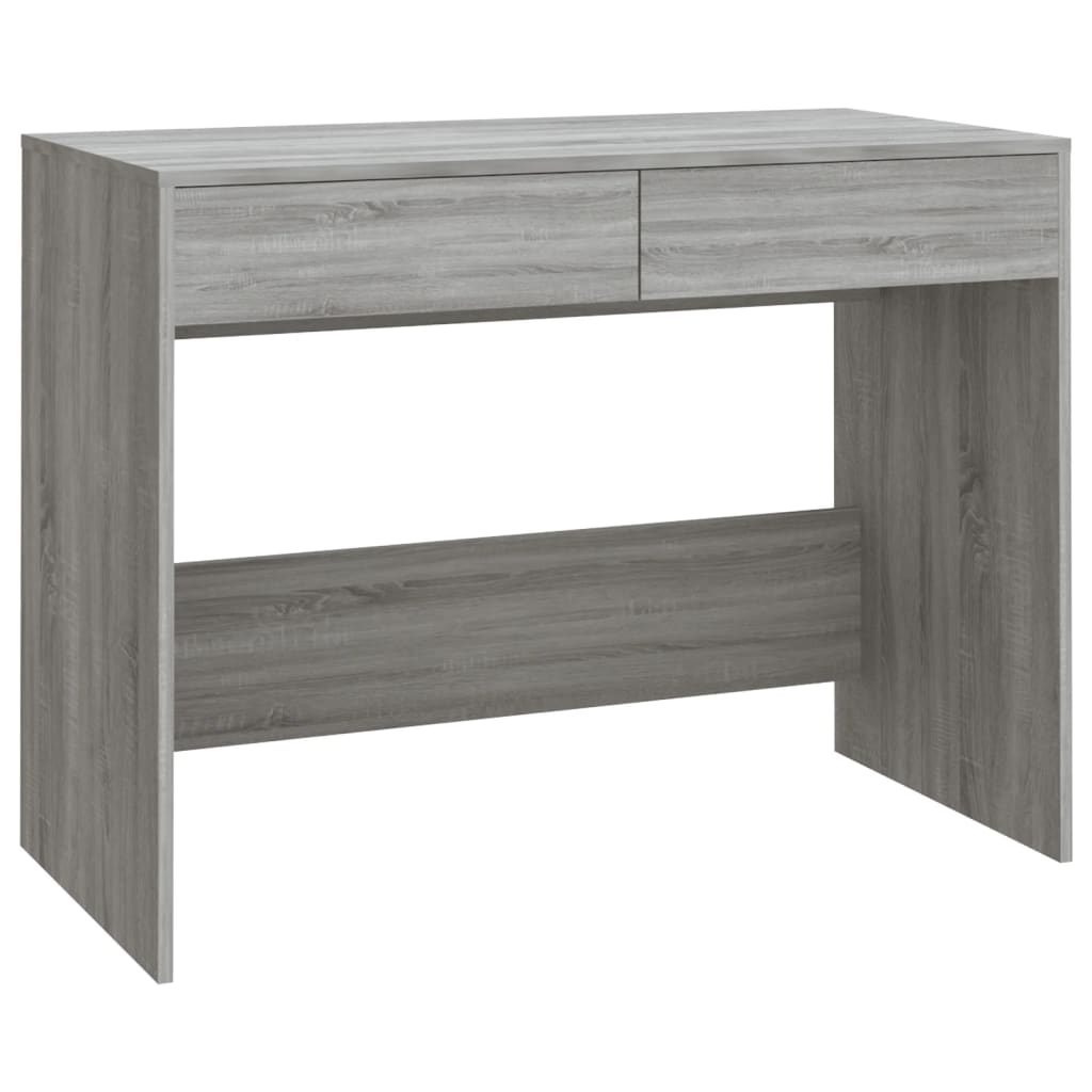 Scrivania Grigio Sonoma 101x50x76,5 cm in Truciolato 812997