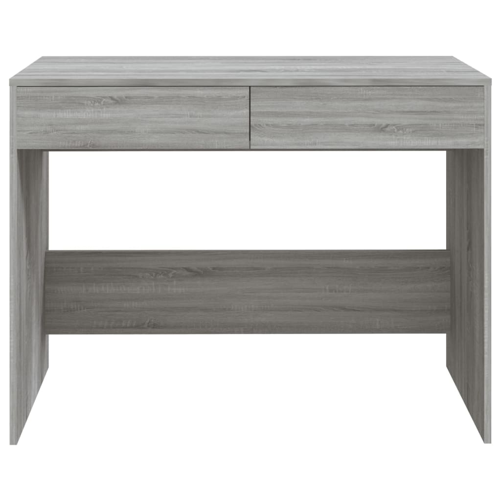 Scrivania Grigio Sonoma 101x50x76,5 cm in Truciolato 812997