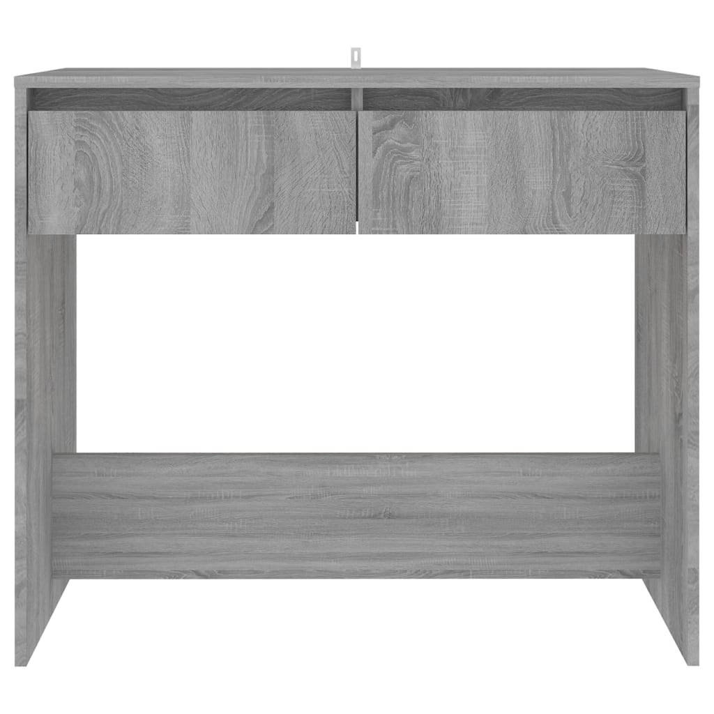 Tavolo Consolle Grigio Sonoma 89x41x76,5 cm in Acciaio cod mxl 17601