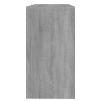 Tavolo Consolle Grigio Sonoma 89x41x76,5 cm in Acciaio cod mxl 17601