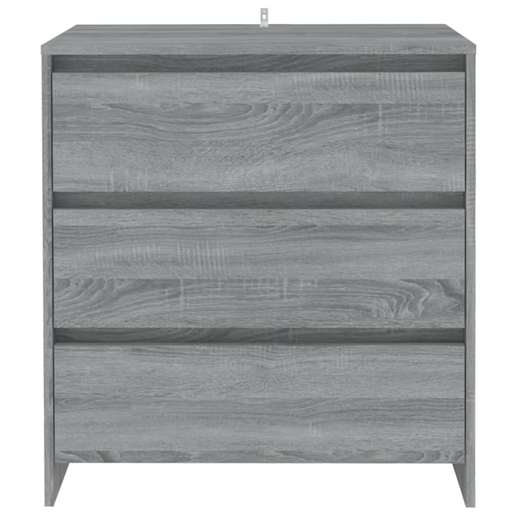 Credenza Grigio Sonoma 70x41x75 cm in Truciolato cod mxl 6995