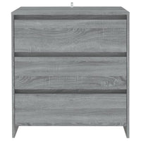 Credenza Grigio Sonoma 70x41x75 cm in Truciolato cod mxl 6995