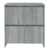 Credenza Grigio Sonoma 70x41x75 cm in Truciolato cod mxl 6603