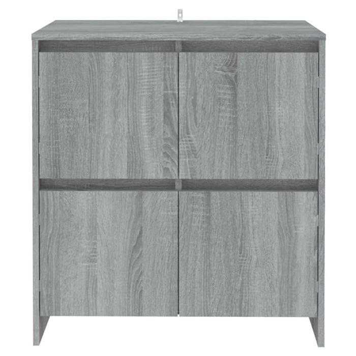 Credenza Grigio Sonoma 70x41x75 cm in Truciolato cod mxl 6603