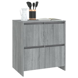 Credenza Grigio Sonoma 70x41x75 cm in Truciolato cod mxl 6603