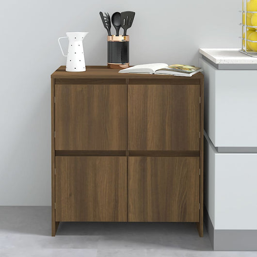 Credenza Rovere Marrone 70x41x75 cm in Truciolato cod mxl 20530