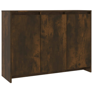 Credenza Rovere Fumo 102x33x75 cm in Truciolato cod mxl 8970