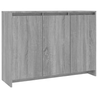 Credenza Grigio Sonoma 102x33x75 cm in Truciolato cod mxl 6559