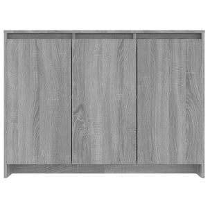 Credenza Grigio Sonoma 102x33x75 cm in Truciolato cod mxl 6559