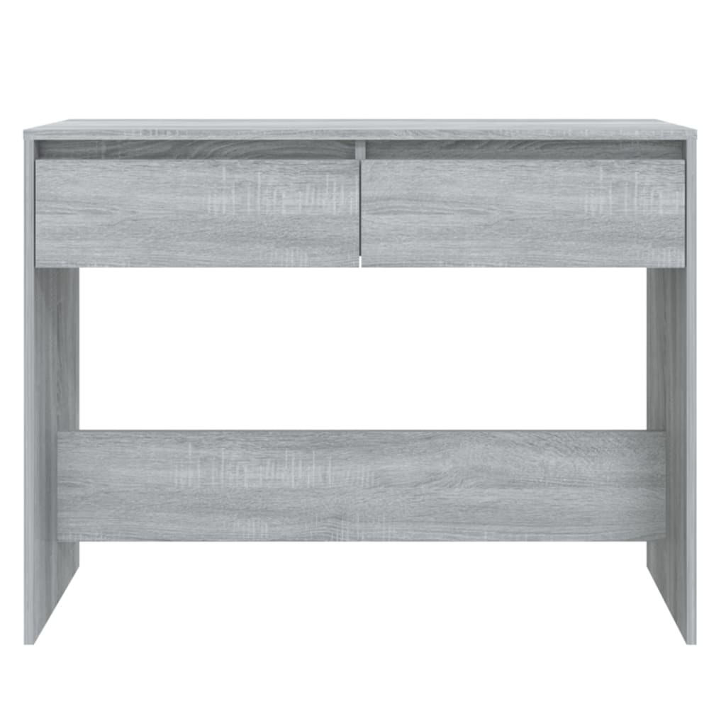 Tavolo Consolle Grigio Sonoma 100x35x76,5 cm in Truciolato 813036