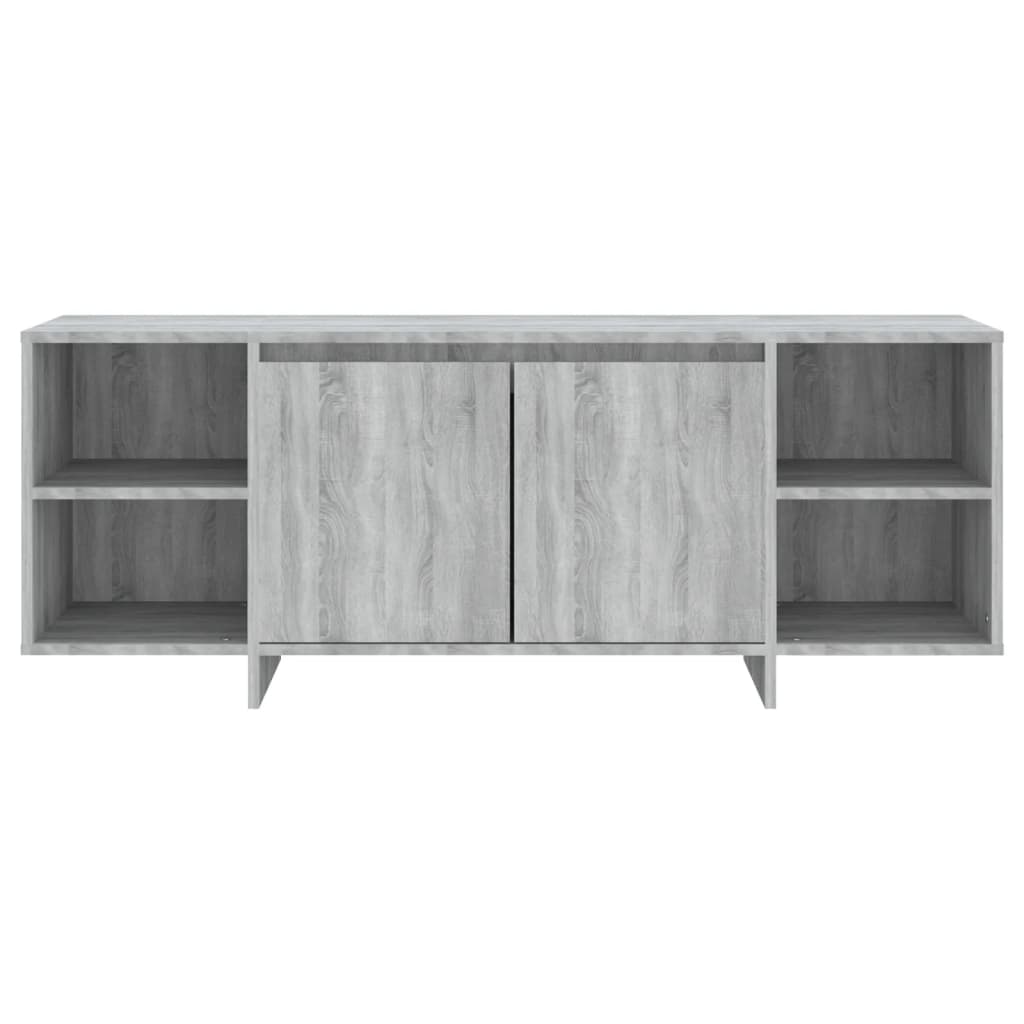 Mobile Porta TV Grigio Sonoma 130x35x50 cm in Truciolato 813054