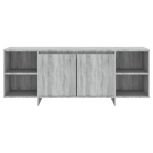 Mobile Porta TV Grigio Sonoma 130x35x50 cm in Truciolato 813054