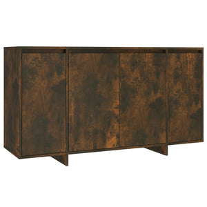 Credenza Rovere Fumo 135x41x75 cm in Truciolato cod mxl 24344