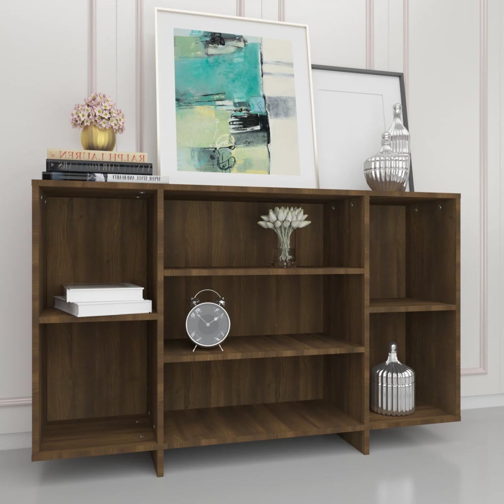 Credenza Marrone Rovere 120x30x75 cm in Truciolato 813067