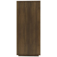 Credenza Marrone Rovere 120x30x75 cm in Truciolato cod mxl 15939