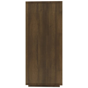 Credenza Marrone Rovere 120x30x75 cm in Truciolato 813067