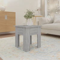 Tavolino da Salotto Grigio Sonoma 40x40x42 cm in Truciolato cod mxl 29748