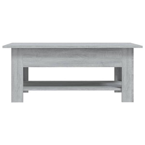 Tavolino da Salotto Grigio Sonoma 102x55x42 cm in Truciolato cod mxl 7857