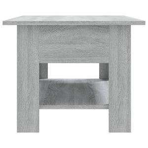 Tavolino da Salotto Grigio Sonoma 102x55x42 cm in Truciolato cod mxl 7857