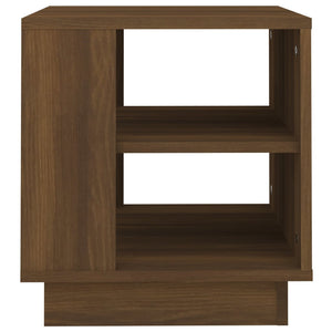 Tavolino da Salotto Rovere Marrone 40x40x43cm Legno Multistrato 813091