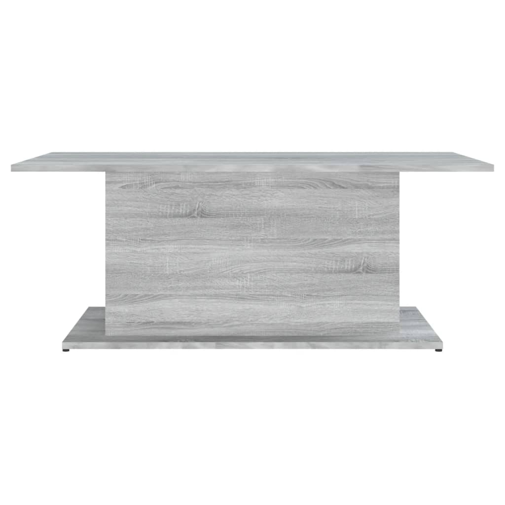 Tavolino da Salotto Grigio Sonoma 102x55,5x40 cm in Truciolato 813093