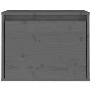 Pensile Grigio 45x30x35 cm in Legno Massello di Pino cod mxl 33183