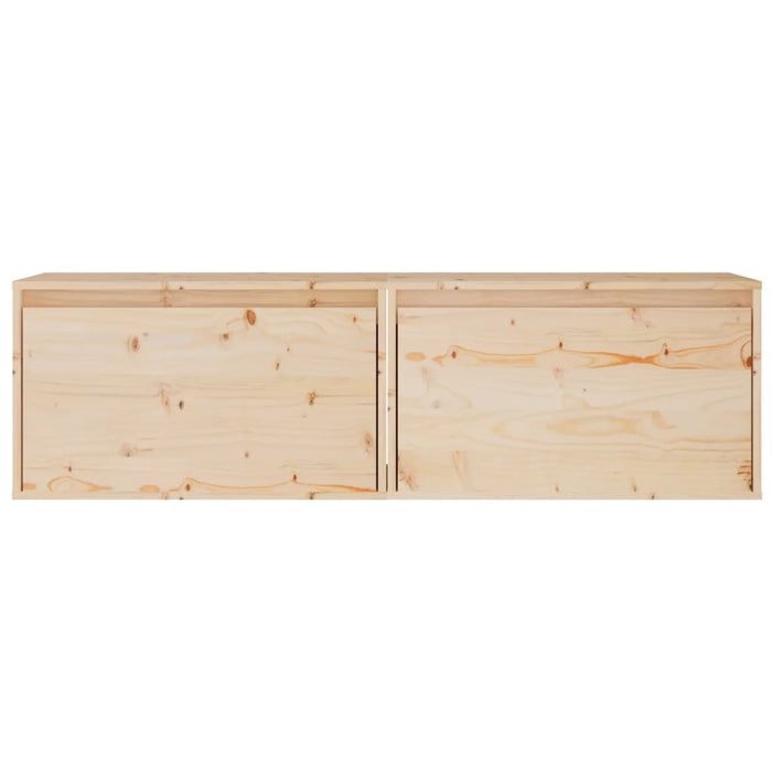 Pensili 2 pz 60x30x35 cm in Legno Massello di Pino 813446