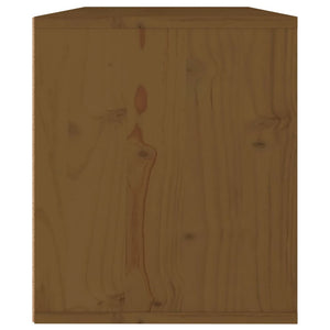 Pensile Miele 60x30x35 cm in Legno Massello di Pino 813451