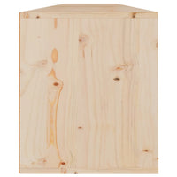 Pensili 2 pz 100x30x35 cm in Legno Massello di Pino 813466