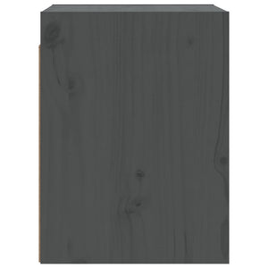 Pensile Grigio 30x30x40 cm in Legno Massello di Pino cod mxl 33147