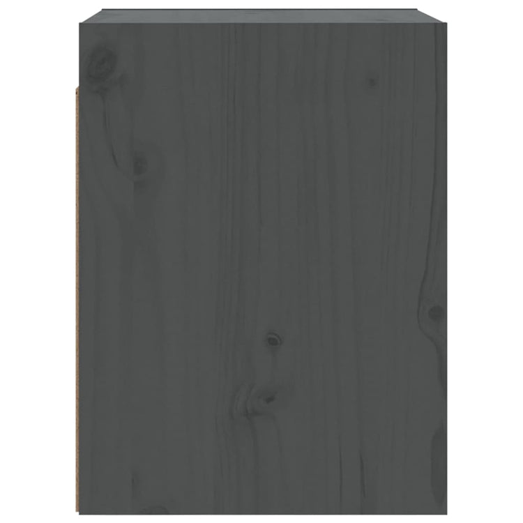 Pensile Grigio 30x30x40 cm in Legno Massello di Pino cod mxl 33147