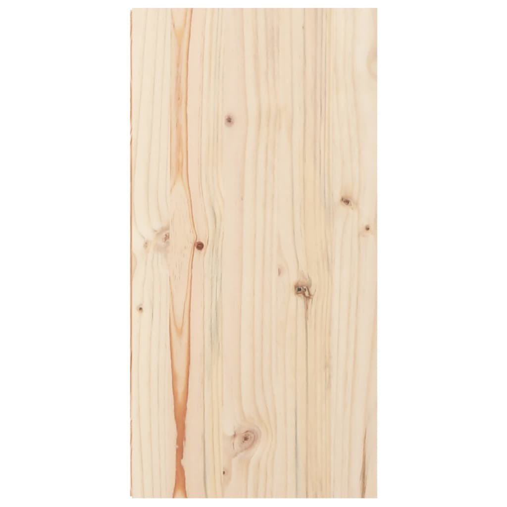 Pensili 2 pz 30x30x60 cm in Legno Massello di Pino 813486