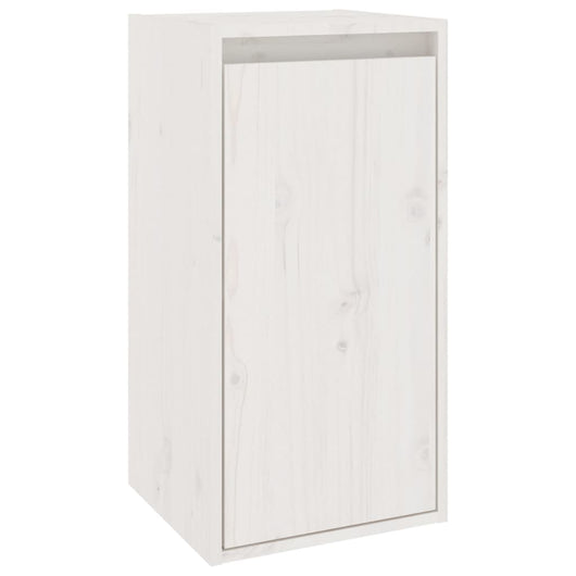 Pensile Bianco 30x30x60 cm in Legno Massello di Pino cod mxl 33542