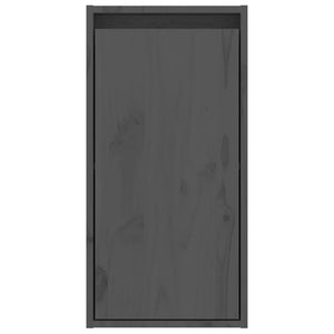 Pensile Grigio 30x30x60 cm in Legno Massello di Pino cod mxl 32831