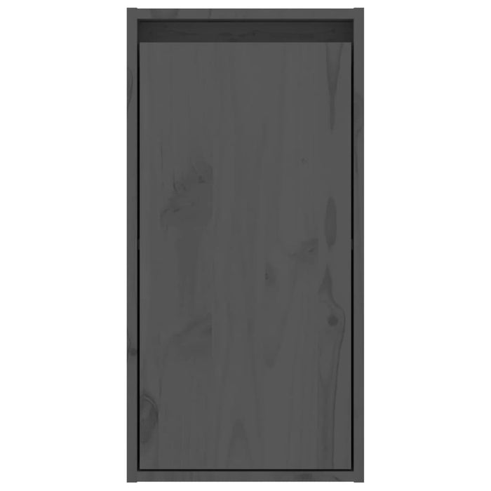 Pensile Grigio 30x30x60 cm in Legno Massello di Pino cod mxl 32831