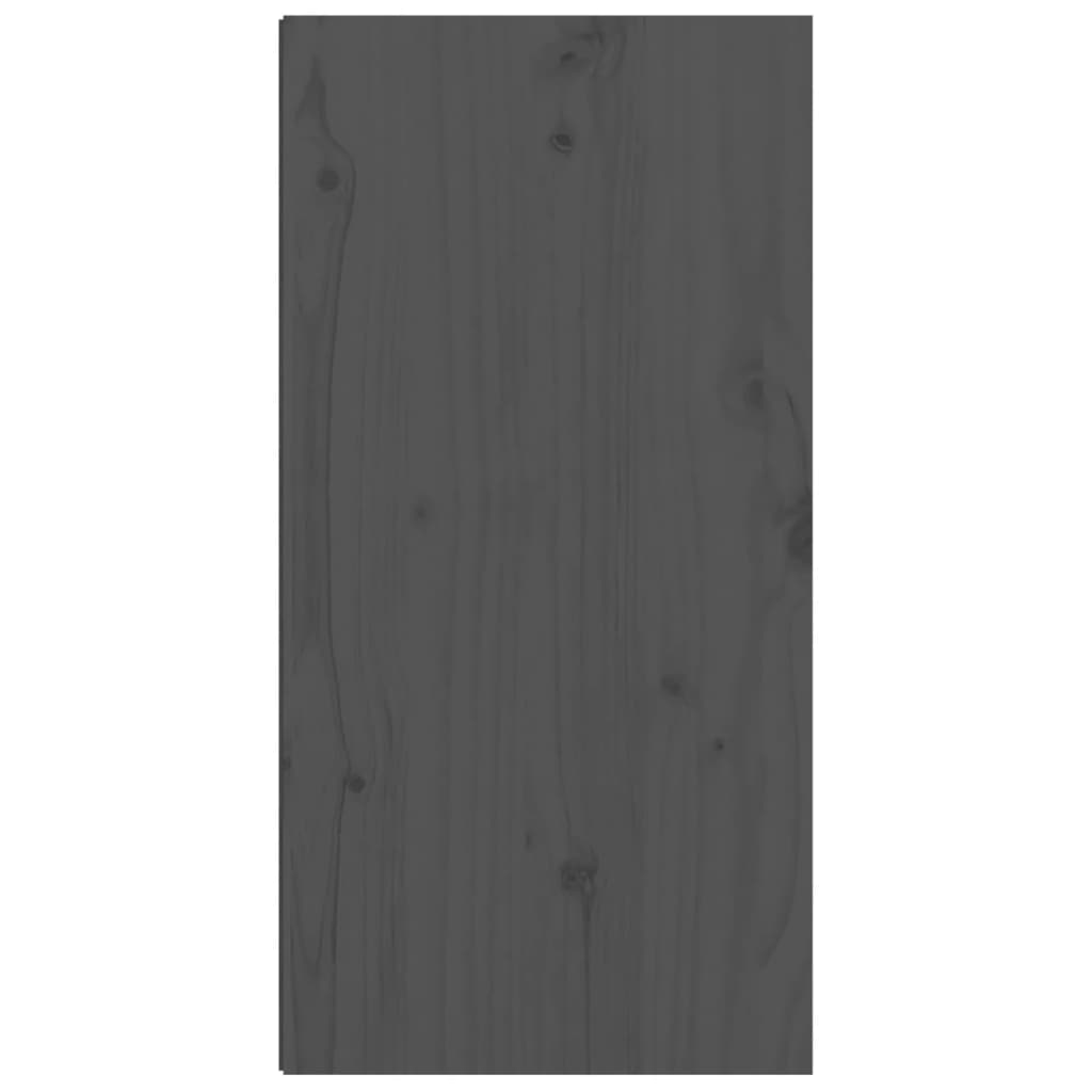 Pensile Grigio 30x30x60 cm in Legno Massello di Pino cod mxl 32831