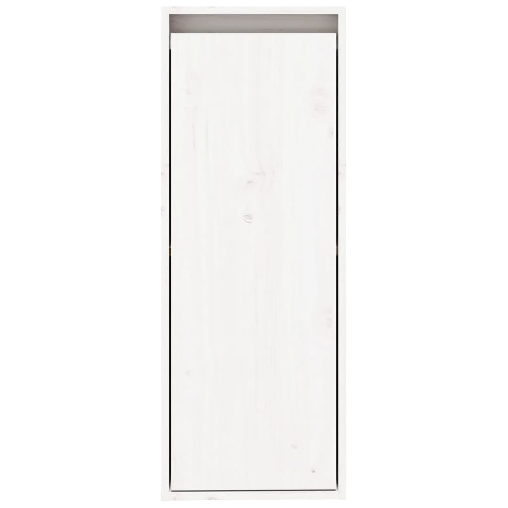 Pensili 2 pz Bianchi 30x30x80 cm in Legno Massello di Pino cod mxl 32920