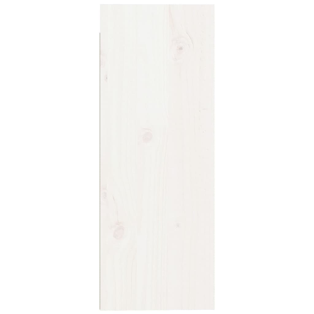 Pensili 2 pz Bianchi 30x30x80 cm in Legno Massello di Pino cod mxl 32920