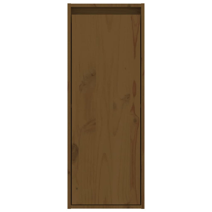 Pensili Miele 2pz 30x30x80 cm in Legno Massello di Pino 813502