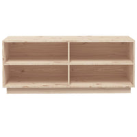 Scarpiera 110x34x45 cm in Legno Massello di Pino cod mxl 76447