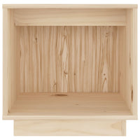 Comodini 2 pz 40x30x40 cm in Legno Massello di Pino cod mxl 30758