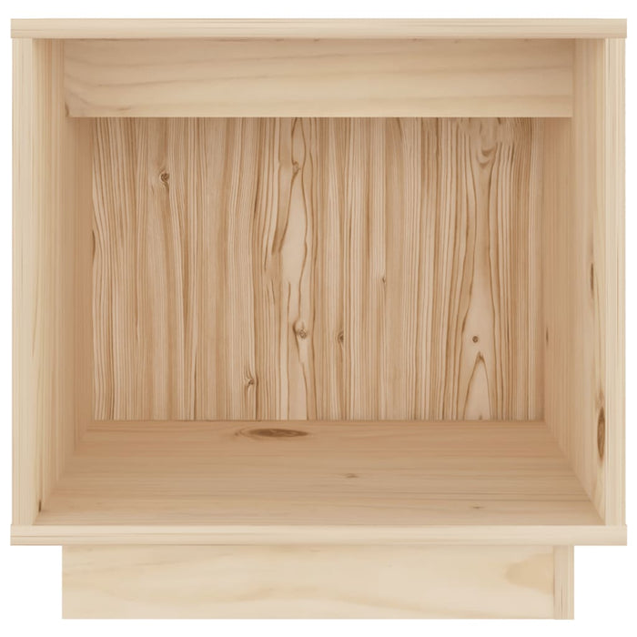 Comodini 2 pz 40x30x40 cm in Legno Massello di Pino cod mxl 30758