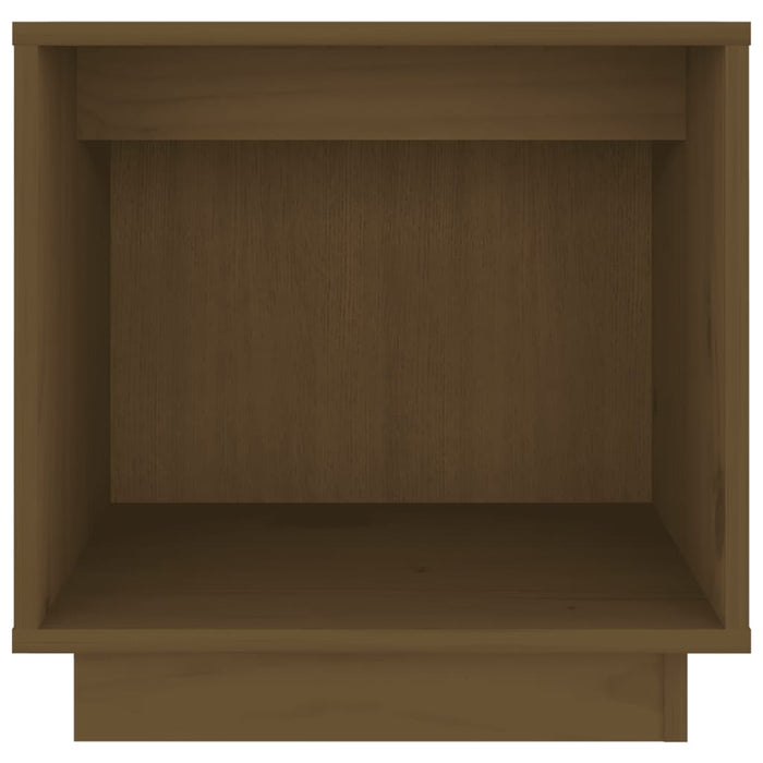 Comodini 2 pz Miele 40x30x40 cm in Legno Massello di Pino cod mxl 30159