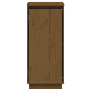 Credenze 2 pz Miele 31,5x34x75 cm in Legno Massello di Pino cod mxl 10470